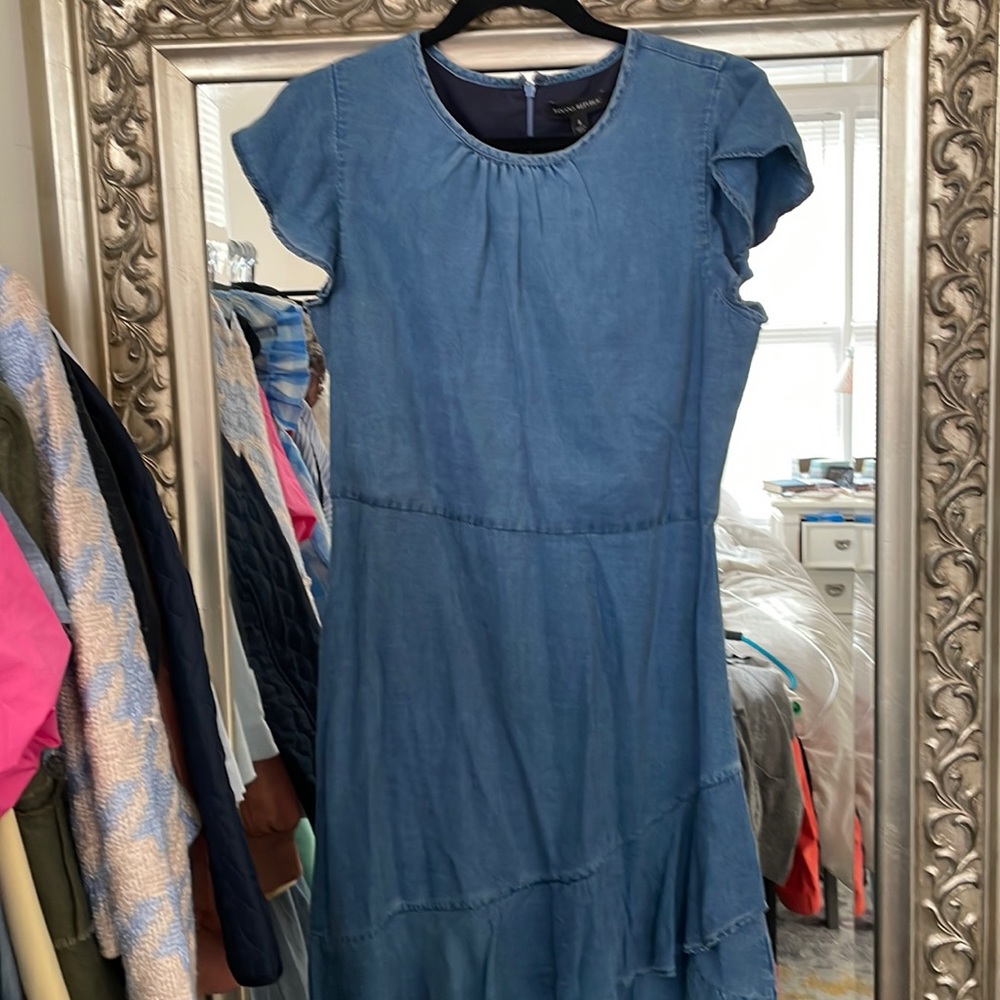 Banana Republic chambray dress, size 8